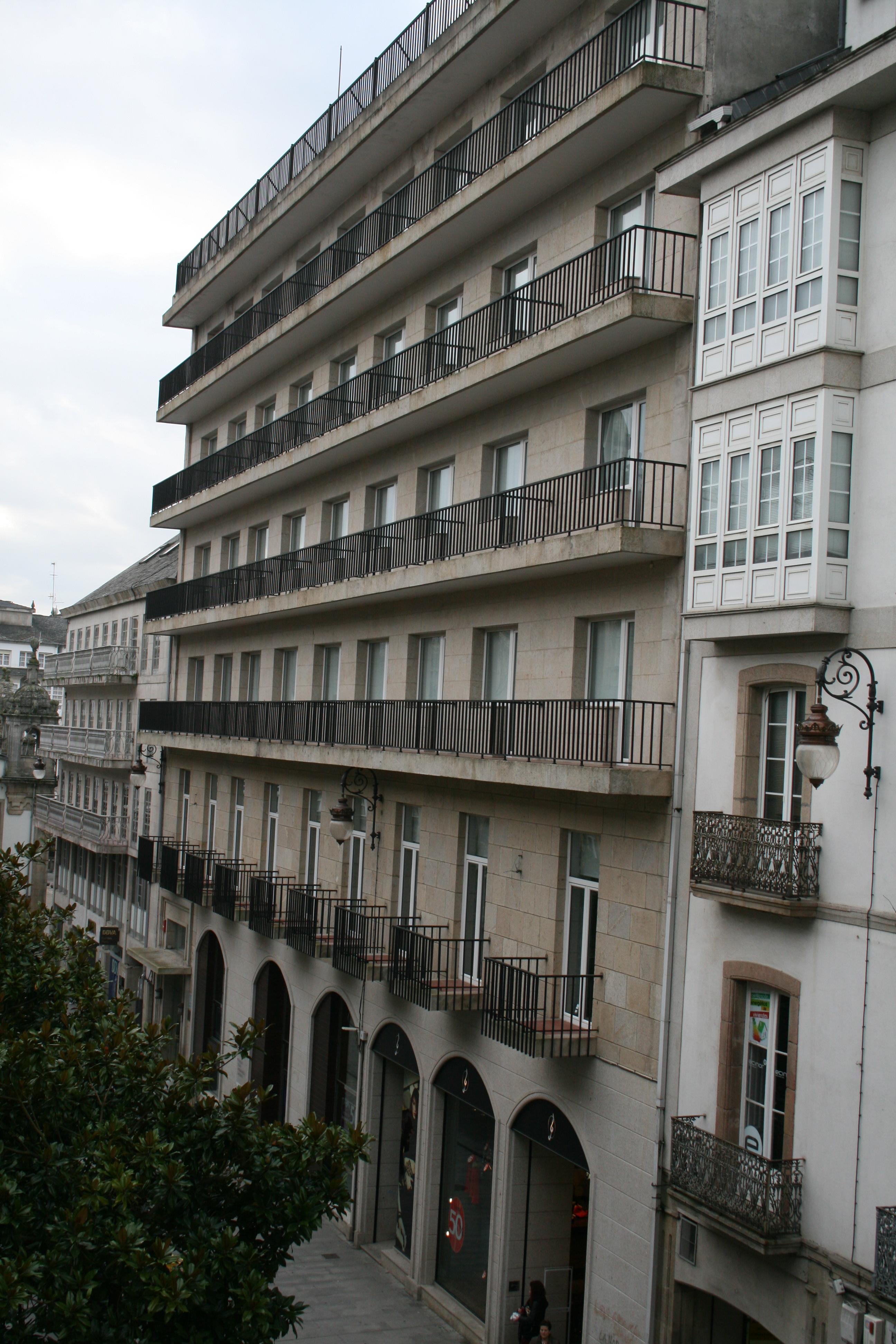 Hotel Mendez Nunez 루고 외부 사진